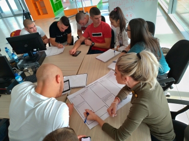 UDG team create  Feasibility study - the Printing house Crnojević