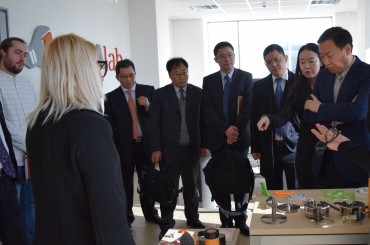Chinese delegation visits  ProDe Laboratory