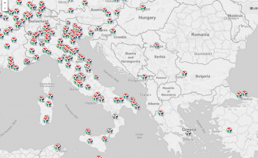 ProDe Laboratory positioned on the World  Fab-Lab Map